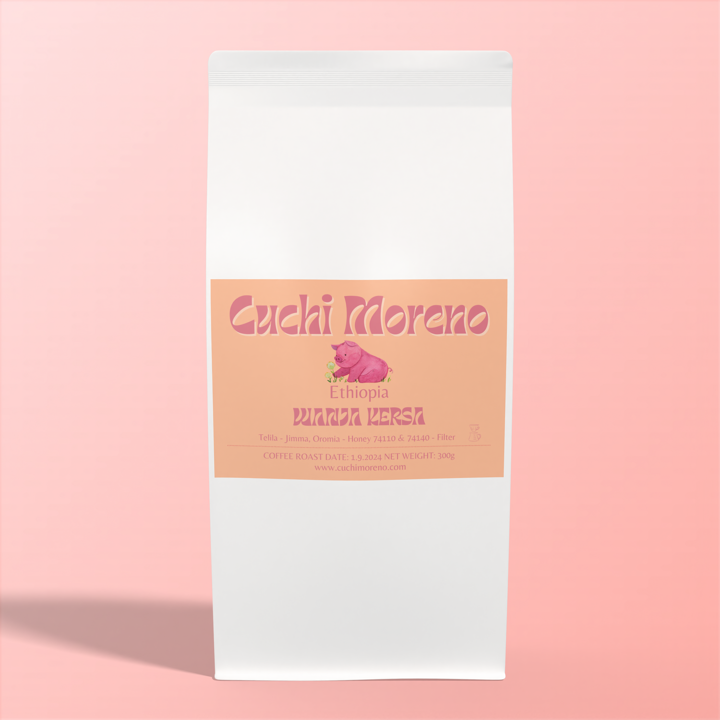 Etiopija WANJA KERSA - HONEY