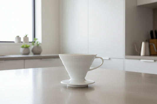 Hario V60-02 Ceramic Coffee Dripper White